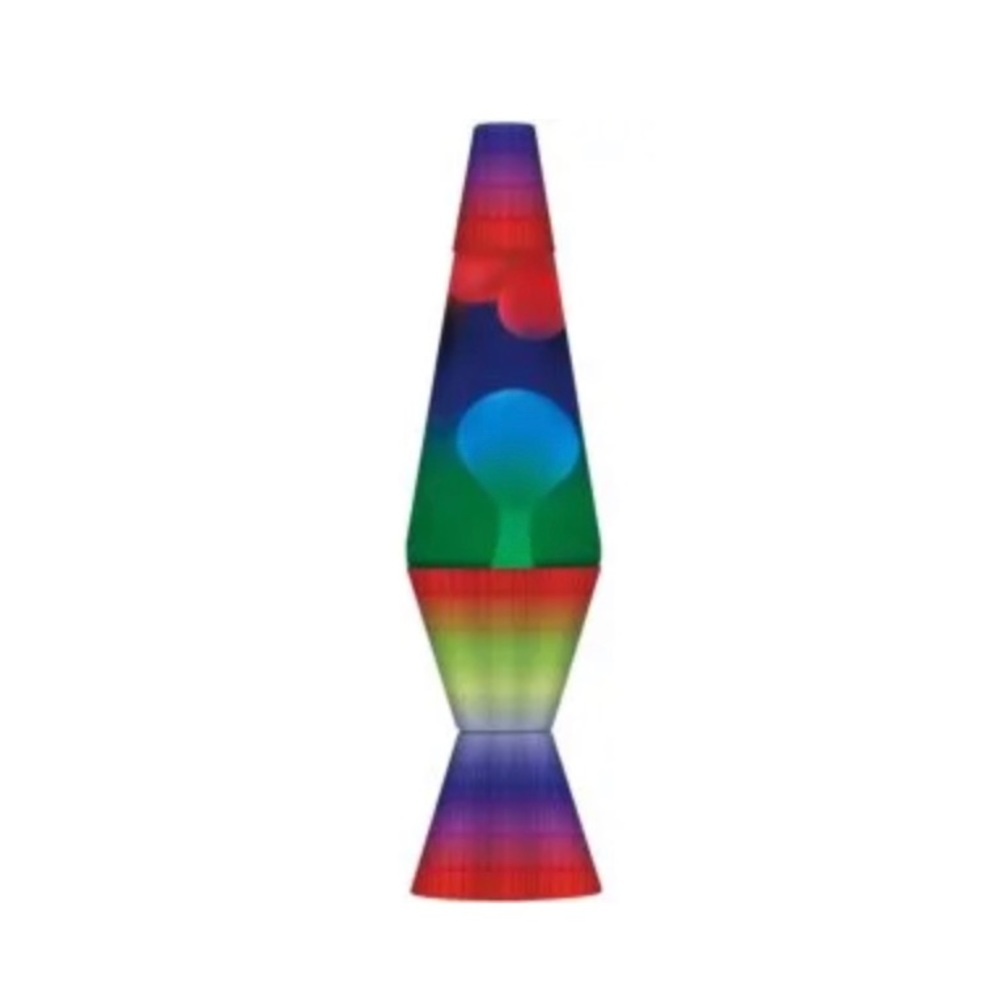 The Original Lava Lamp rainbow